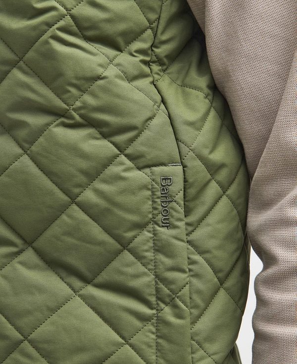 Barbour Orton Quilted Gilet Palm Leaf | BABO87563