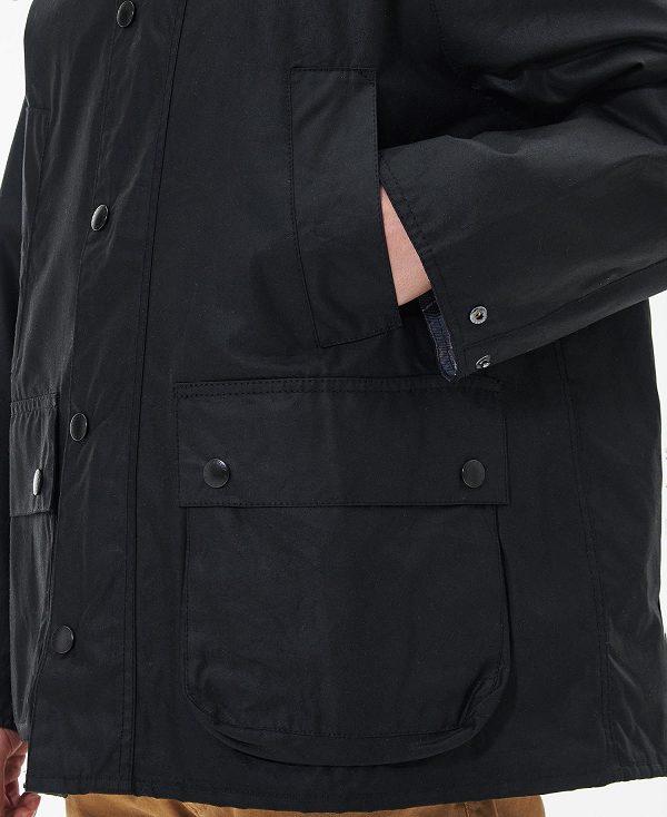 Barbour Os Bedale Wax Jacket Classic Black | BABO87260