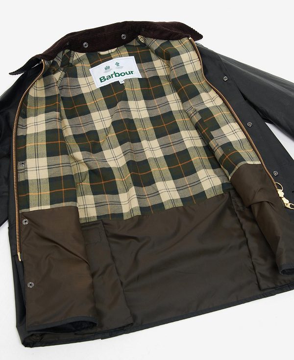 Barbour Os Bedale Wax Jacket Sage | BABO87165