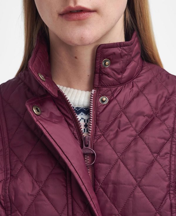 Barbour Otterburn Gilet Cabernet | BABO89457