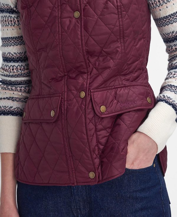 Barbour Otterburn Gilet Cabernet | BABO89457