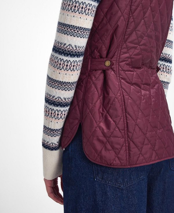 Barbour Otterburn Gilet Cabernet | BABO89457