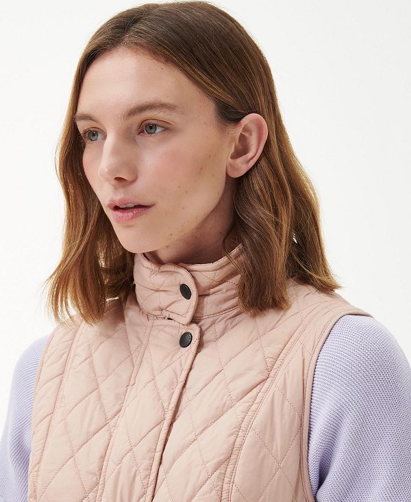 Barbour Otterburn Gilet Rose Dust | BABO89420