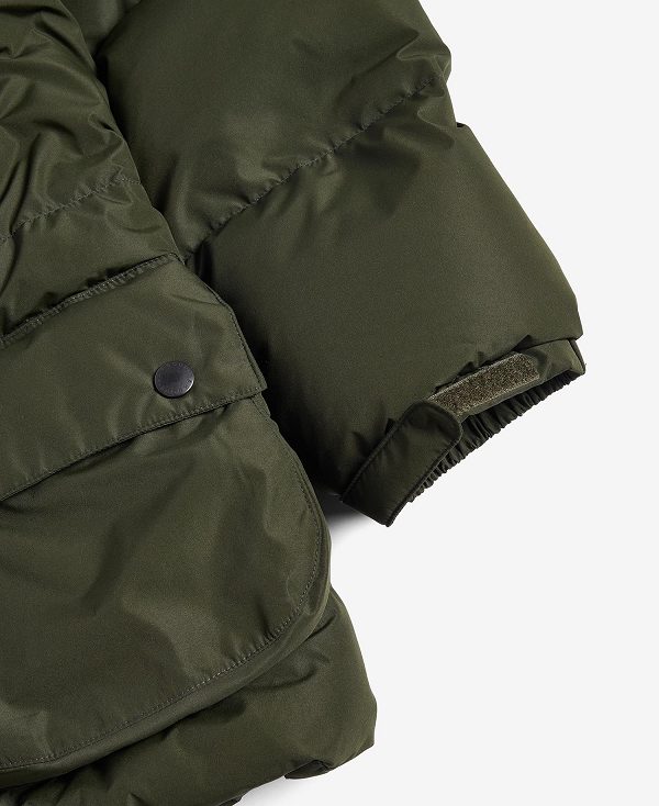 Barbour Oversized Beaufort Puffer Jacket Sage | BABO87388