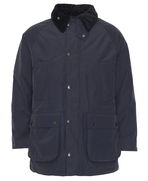 Barbour Oversized Bedale Padded Jacket Black | BABO87500