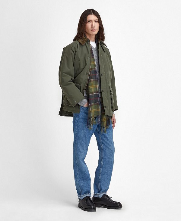 Barbour Oversized Bedale Padded Jacket Green | BABO87498