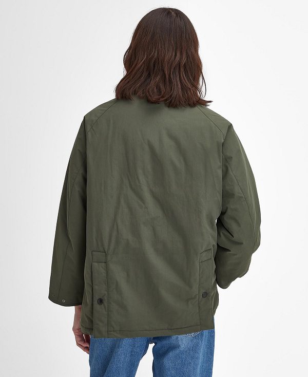 Barbour Oversized Bedale Padded Jacket Green | BABO87498