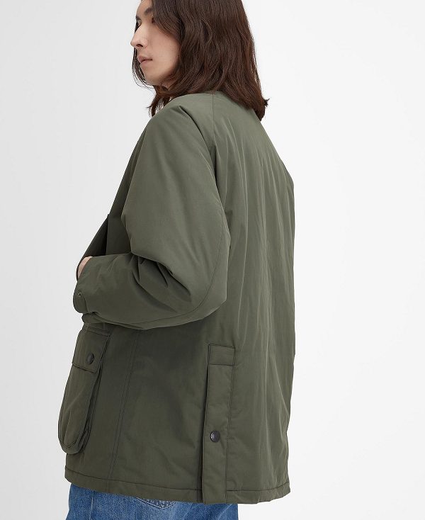 Barbour Oversized Bedale Padded Jacket Green | BABO87498