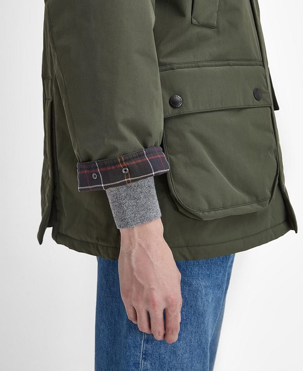 Barbour Oversized Bedale Padded Jacket Green | BABO87498