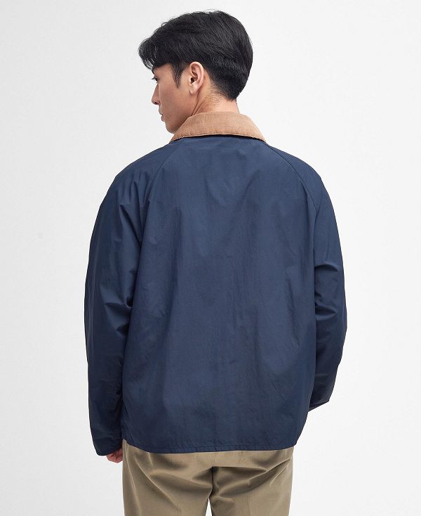 Barbour Oversized Spey Showerproof Jacket Classic Navy | BABO87436