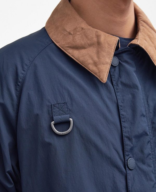 Barbour Oversized Spey Showerproof Jacket Classic Navy | BABO87436