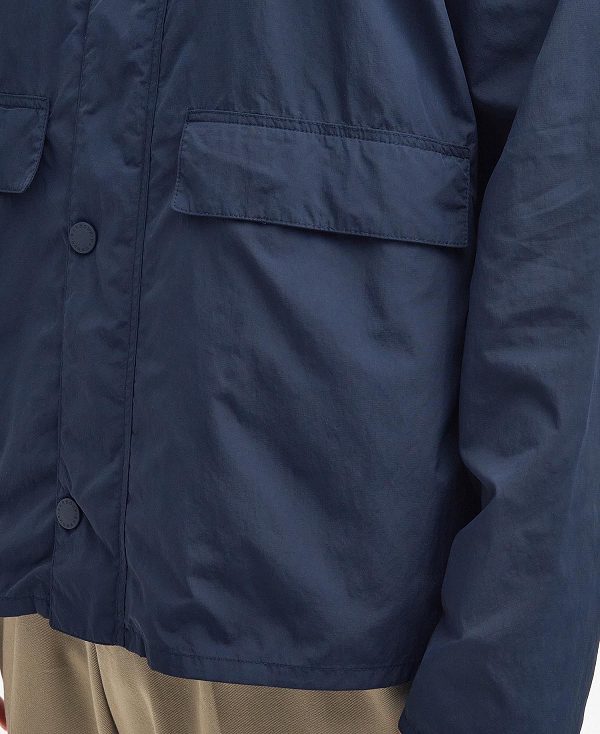 Barbour Oversized Spey Showerproof Jacket Classic Navy | BABO87436