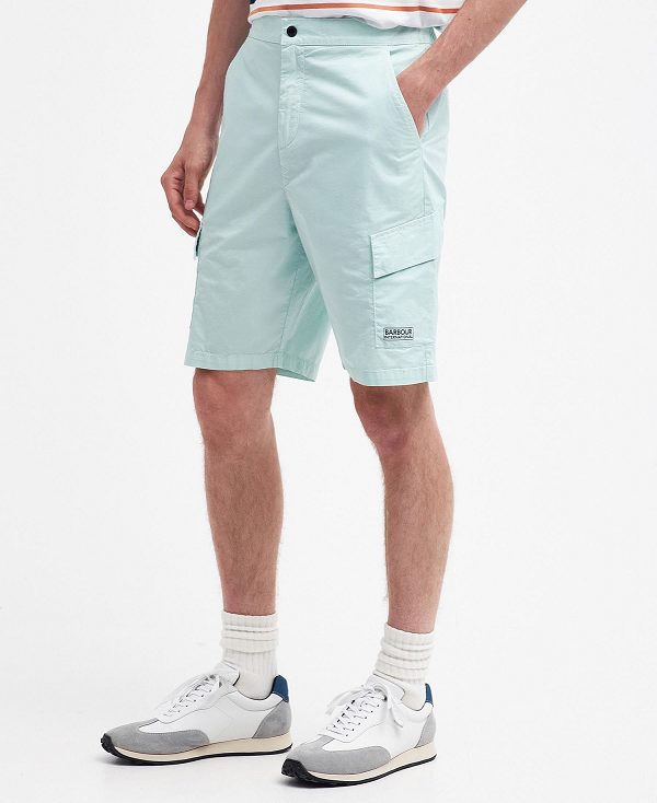 Barbour Parson Shorts Green Fig | BABO88787