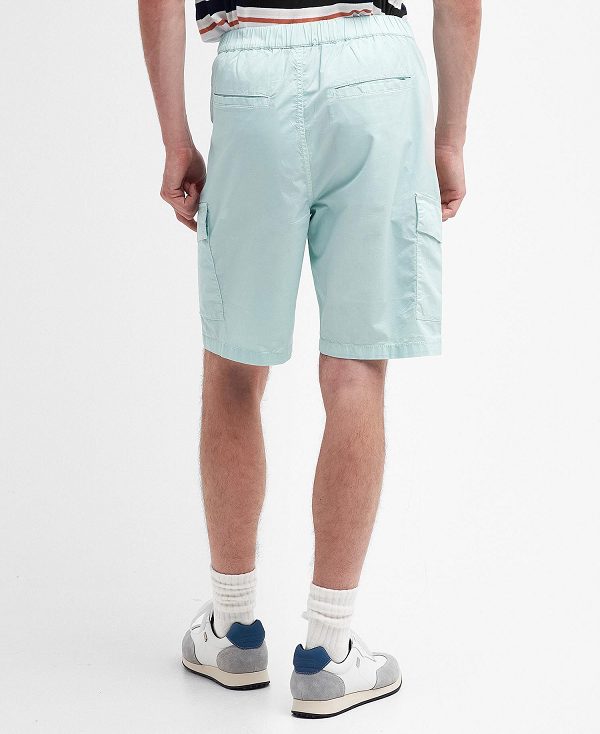 Barbour Parson Shorts Green Fig | BABO88787