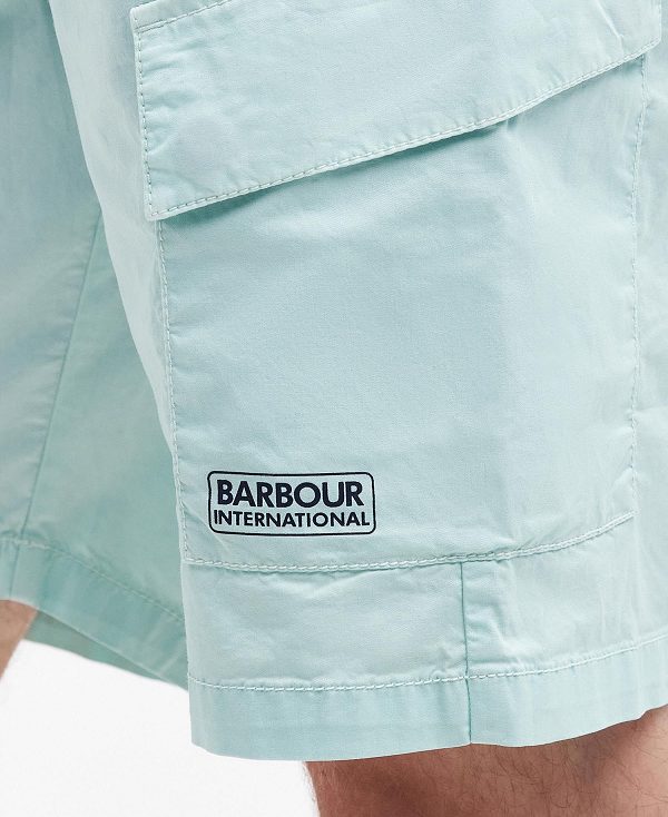 Barbour Parson Shorts Green Fig | BABO88787