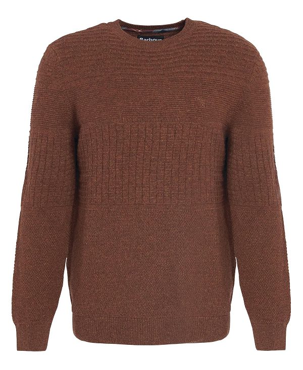 Barbour Pegswood Knitted Jumper Orange | BABO88600