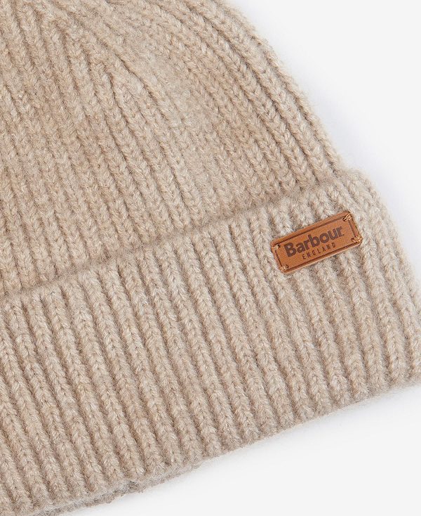 Barbour Pendle Beanie Lt Trench | BABO90001