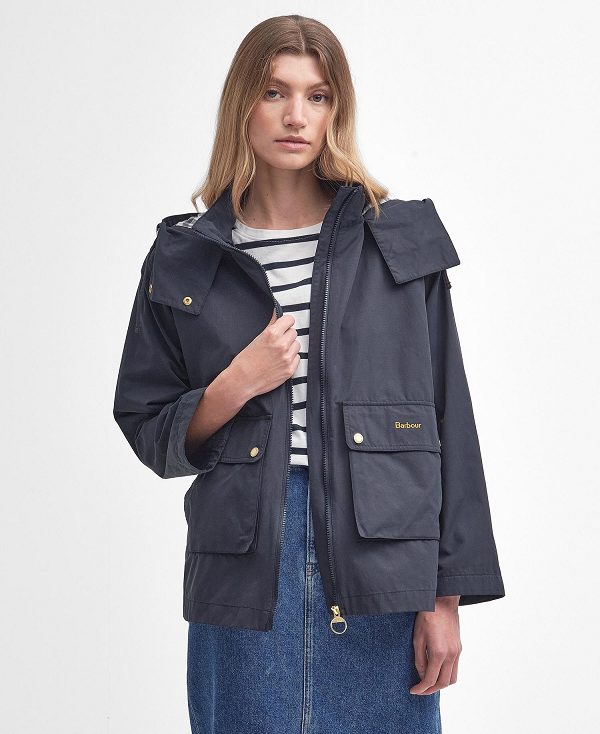 Barbour Perez Showerproof Jacket Navy | BABO89413