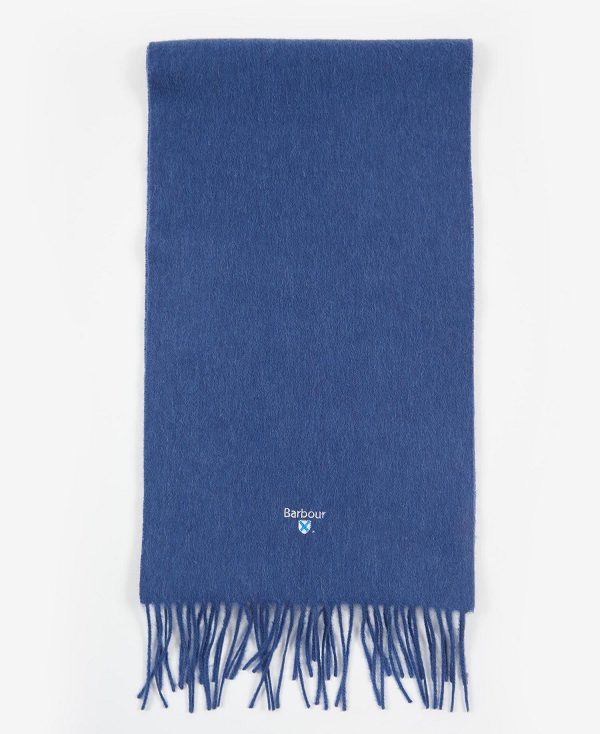 Barbour Plain Lambswool Scarf Seaweed | BABO89107