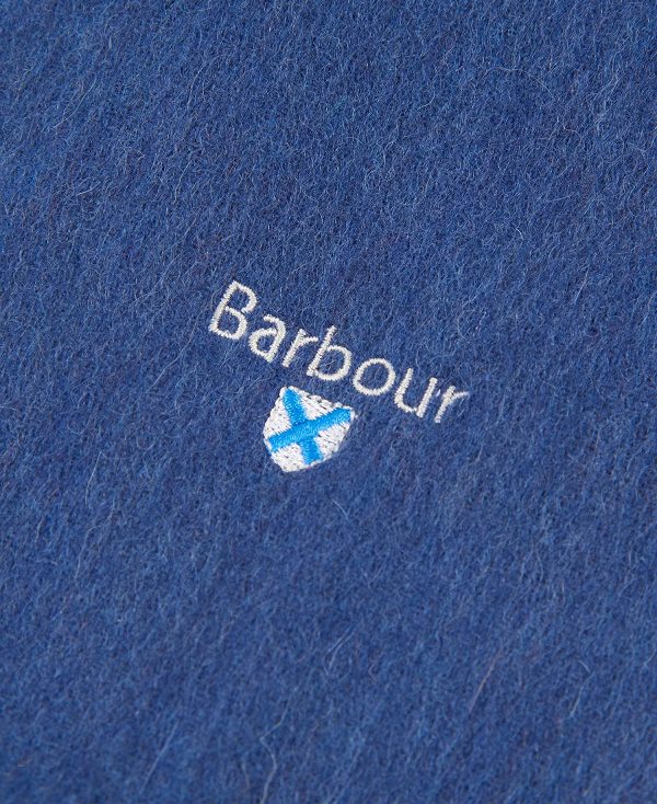 Barbour Plain Lambswool Scarf Seaweed | BABO89107