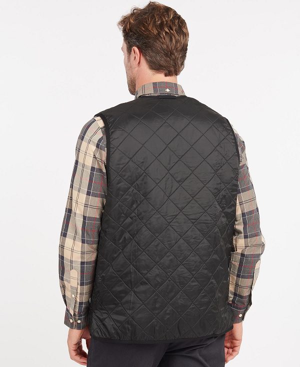 Barbour Polarquilt Zip-in Liner Black | BABO87510