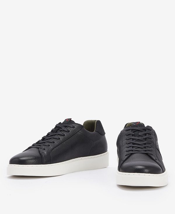 Barbour Ponting Trainers Classic Black | BABO88890