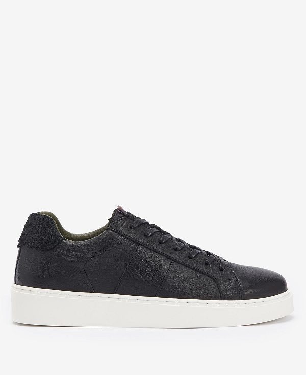 Barbour Ponting Trainers Classic Black | BABO88890