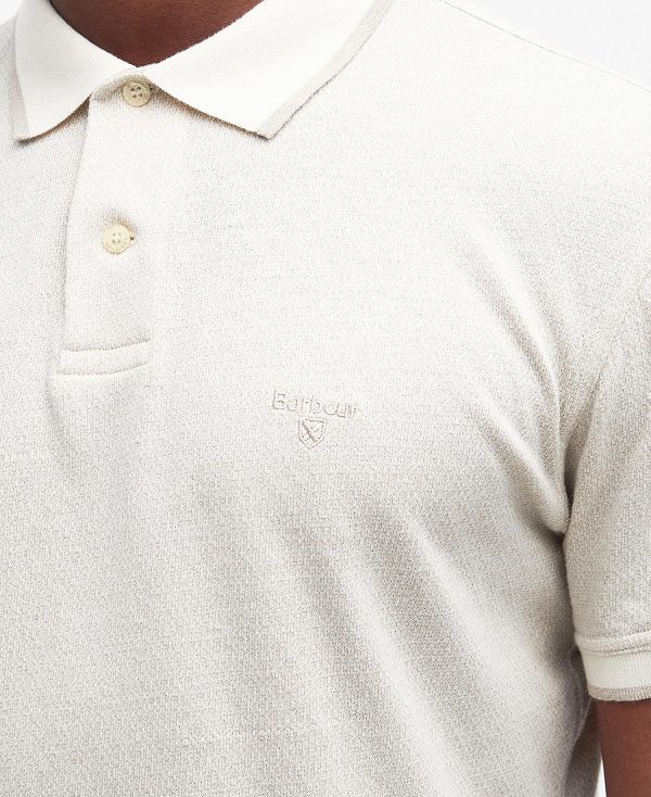 Barbour Powburn Polo Shirt Mist | BABO88128