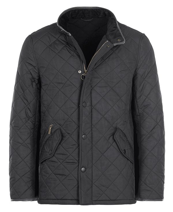 Barbour Powell Quilted Jacket Black | BABO87316