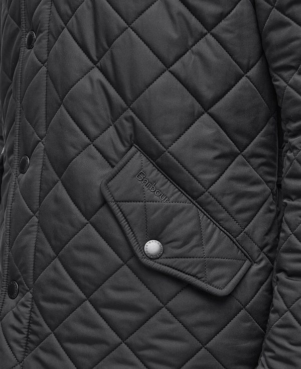 Barbour Powell Quilted Jacket Black | BABO87316