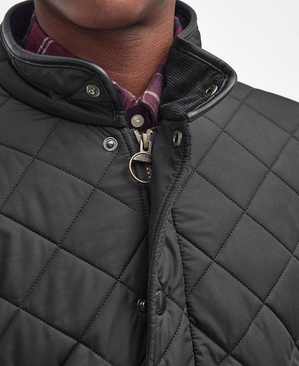 Barbour Powell Quilted Jacket Black | BABO87316