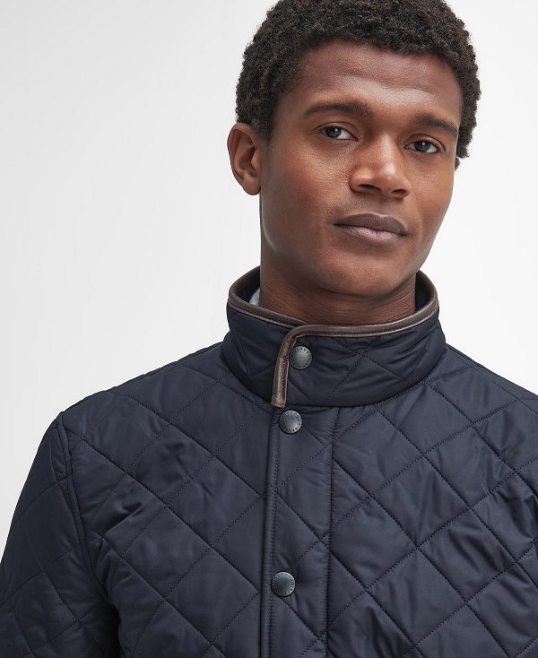 Barbour Powell Quilted Jacket Navy | BABO87343