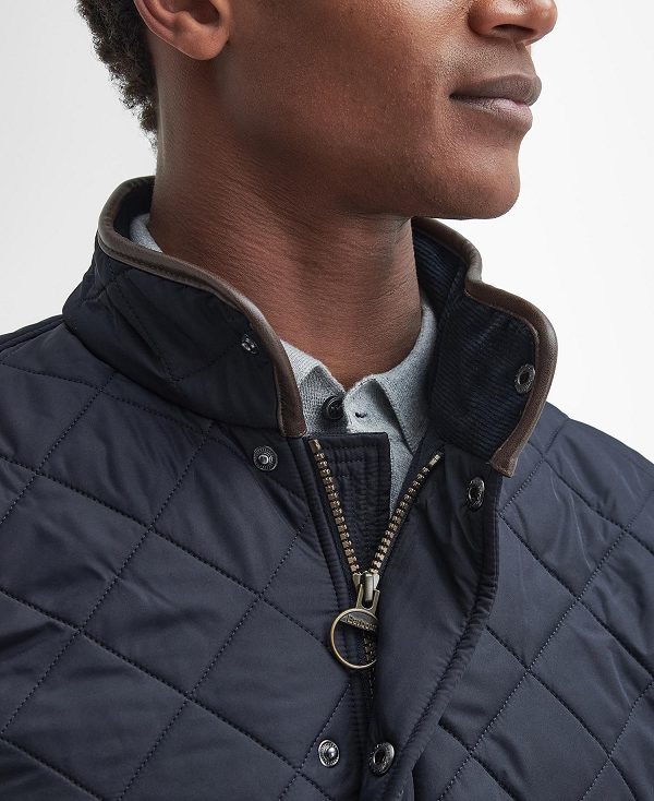 Barbour Powell Quilted Jacket Navy | BABO87343