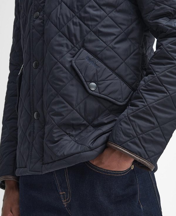 Barbour Powell Quilted Jacket Navy | BABO87343