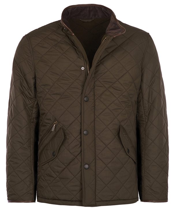 Barbour Powell Quilted Jacket Olive | BABO87342