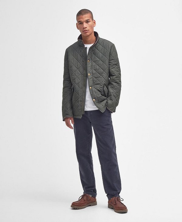 Barbour Powell Quilted Jacket Sage | BABO87397