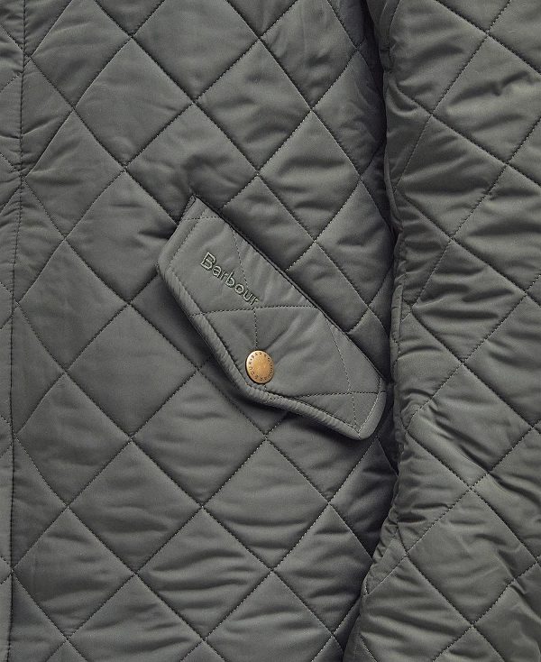 Barbour Powell Quilted Jacket Sage | BABO87397