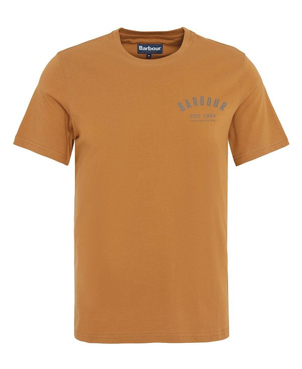 Barbour Preppy T-shirt Cumin | BABO88315