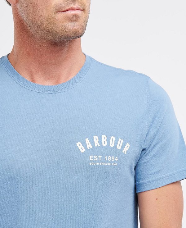 Barbour Preppy T-shirt Dusty Mint | BABO88268