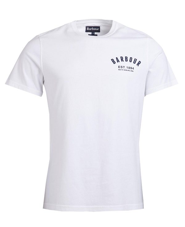 Barbour Preppy T-shirt New Navy | BABO88263