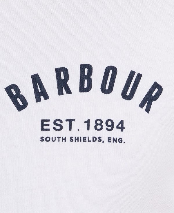 Barbour Preppy T-shirt New Navy | BABO88263