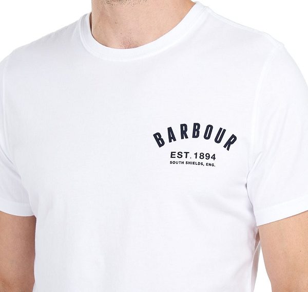 Barbour Preppy T-shirt New Navy | BABO88263