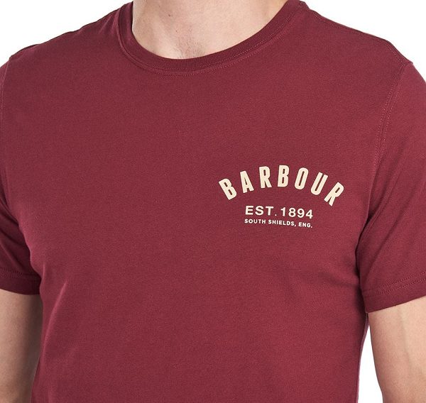 Barbour Preppy T-shirt New Navy | BABO88273