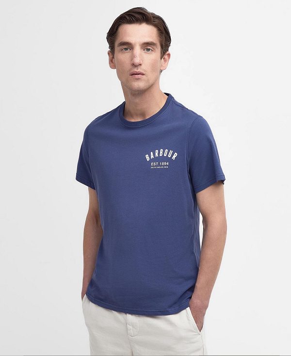 Barbour Preppy T-shirt Oceana | BABO88316