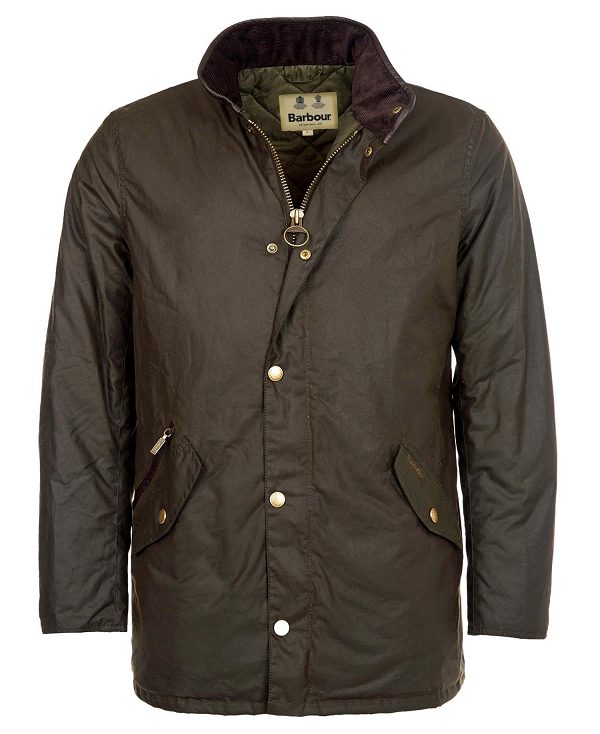 Barbour Prestbury Wax Jacket Olive | BABO87285