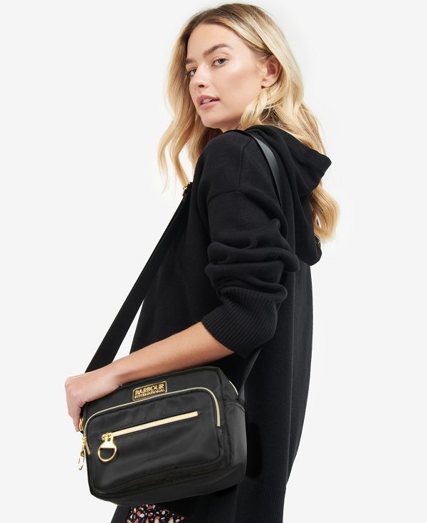 Barbour Qualify Crossbody Bag Classic Black | BABO89950