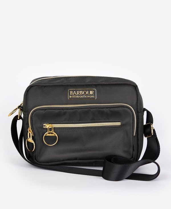 Barbour Qualify Crossbody Bag Classic Black | BABO89950