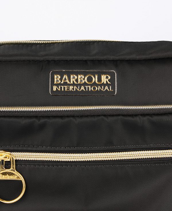 Barbour Qualify Crossbody Bag Classic Black | BABO89950