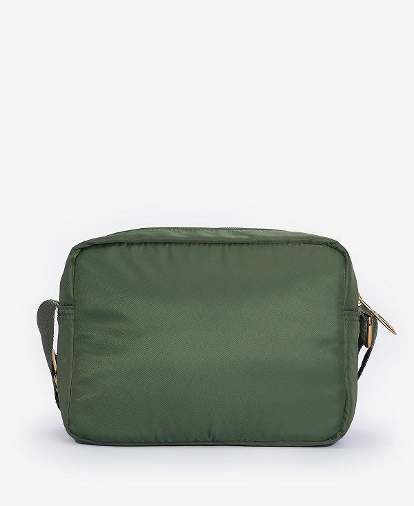 Barbour Qualify Crossbody Bag Smoke Green | BABO89972