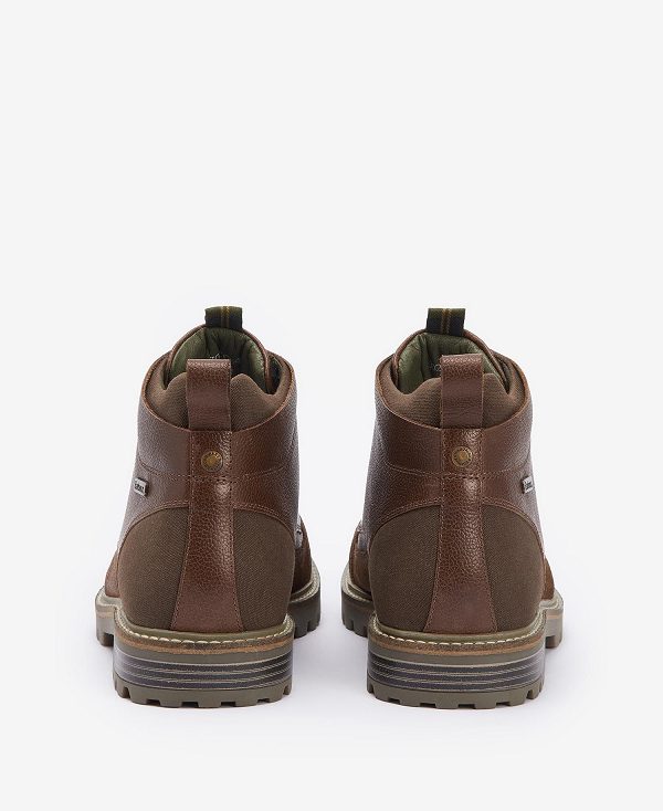 Barbour Quartz Derby Boots Teak | BABO88869